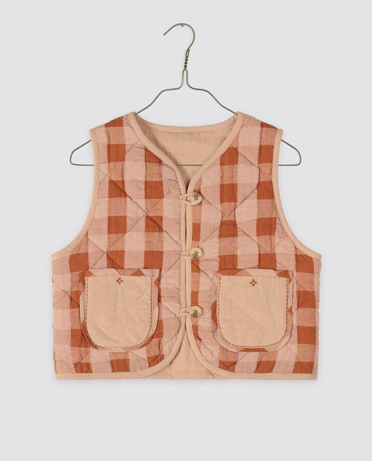 <Little Cotton Clothes>Josie Reversible Waistcoat（2-6Y）