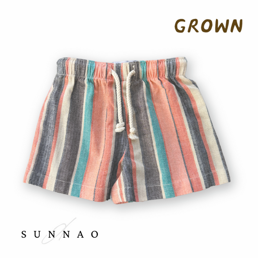 <GROWN>Summer Stripe Cotton Short（6M-6Y）