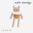 Load image into Gallery viewer, <main sauvage> Kitten knit toy - Ochre bodysuit</main>
