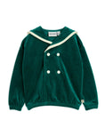 Gallery viewerに画像を読み込む, <Mini Rodini>Sailor Velour Sweatshirt（92-122）
