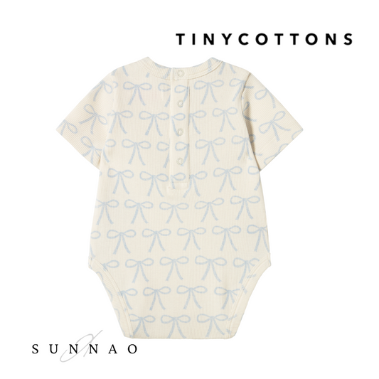 <TINYCOTTONS>BOWS RIB BODY（9M-18M）