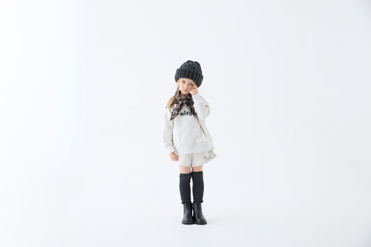 <eLfinFolk>Loose Knee-Hight Socks - dark brown