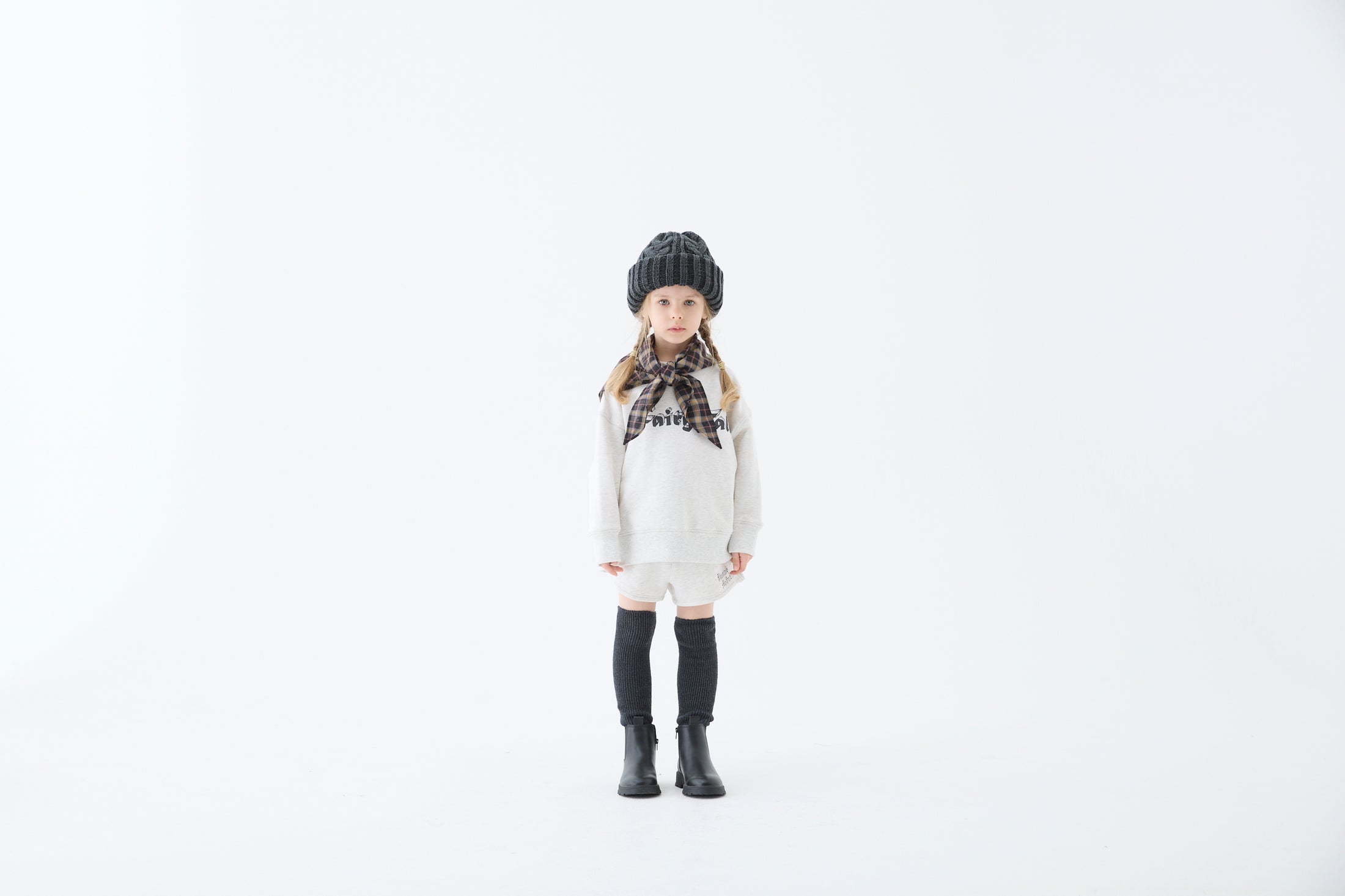 <eLfinFolk>Loose Knee-Hight Socks - dark brown