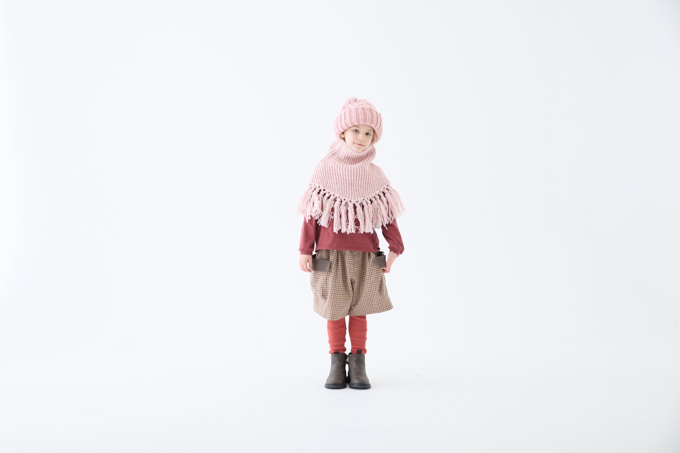 <eLfinFolk> Bulky Cable Beanie by CA4LA - pink