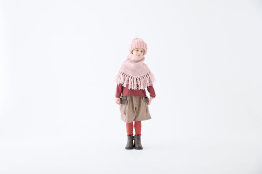 <eLfinFolk> Bulky Cable Beanie by CA4LA - pink
