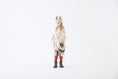 将图像加载到画廊查看器中, <eLfinFolk> Nep Yarn Beast Beanie by CA4LA - pink beige
