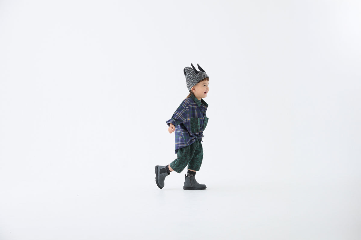 <eLfinFolk> Nep Yarn Beast Beanie by CA4LA - black