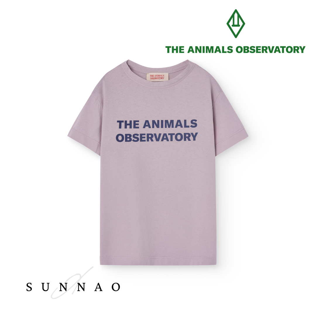 <the animals observatory>ORION KIDS T-SHIRT - Lavand （2-6Y）