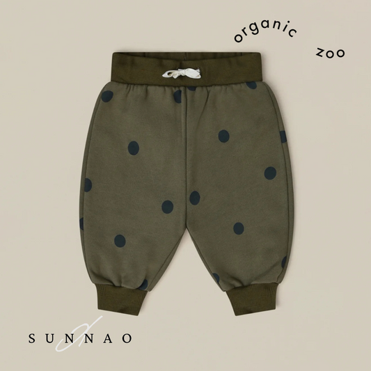 <Organic zoo>Olive Dots Sweatpants（6M-5Y）