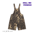 Gallery viewerに画像を読み込む, <CALL ME FRANKIE>LEOPARD DUNGAREE（1-8Y）
