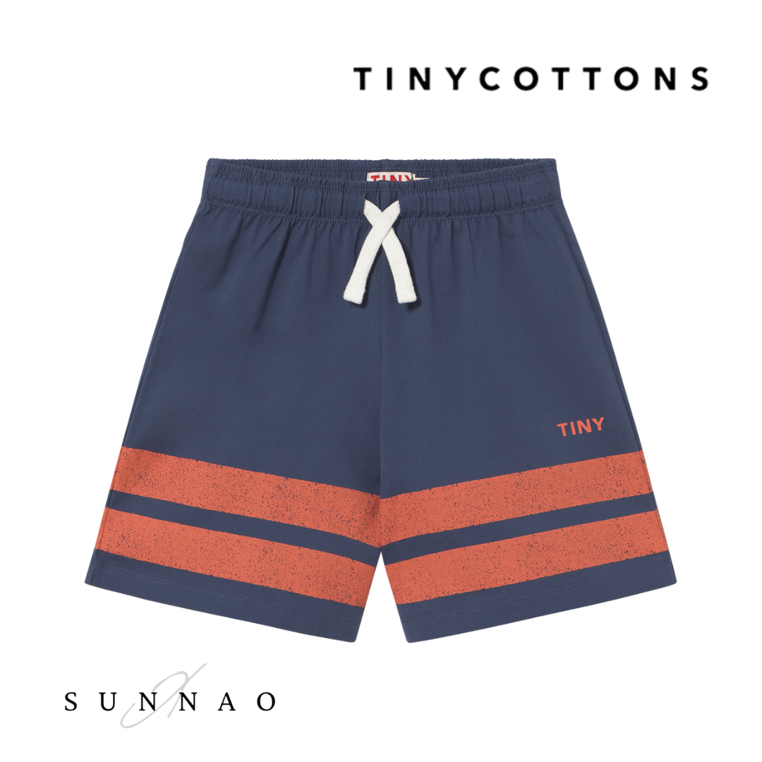 <TINYCOTTONS> STRIPES LOGO SHORT（2-8Y）