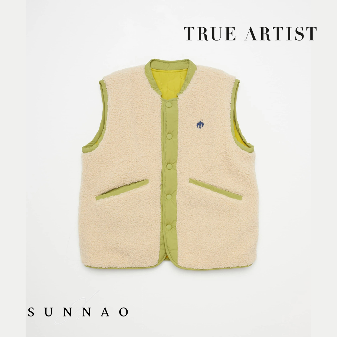 <TRUE ARTIST>Padded Vest N°3（4-7Y）