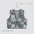 Gallery viewerに画像を読み込む, <Little Cotton Clothes>Bay Waistcoat （2-8Y）
