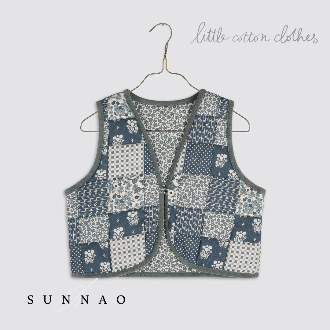 <Little Cotton Clothes>Bay Waistcoat （2-8Y）