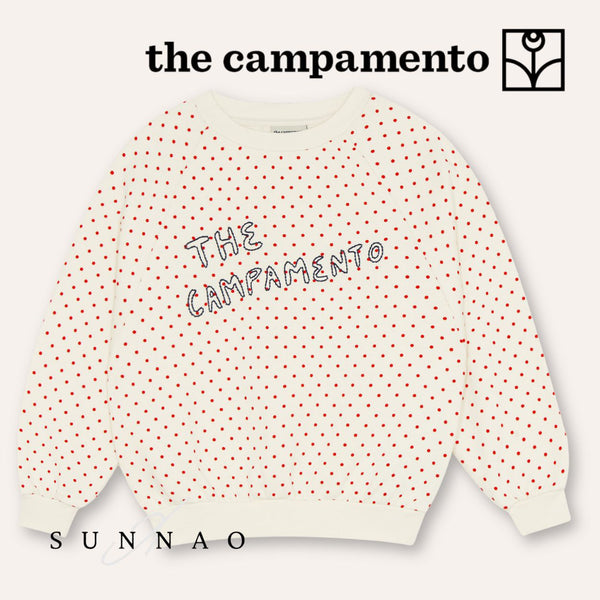 <The Campamento> The Campamento Polka Dot Sweatshirt