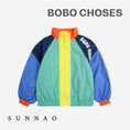 Gallery viewerに画像を読み込む, <BOBO CHOSES>Wavy Bobo Choses color block tracksuit Jacket（2-7Y）
