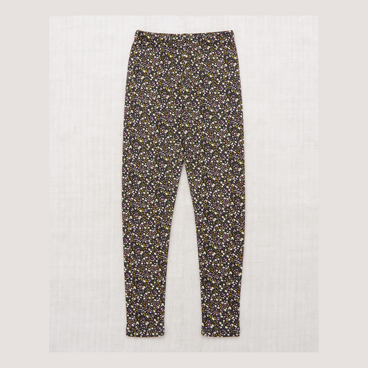 <Misha&Puff>Legging - Carbon/Periwinkle Mini Floral（12M-6Y）