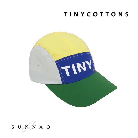 <TINYCOTTONS>COLOR BLOCK CAP