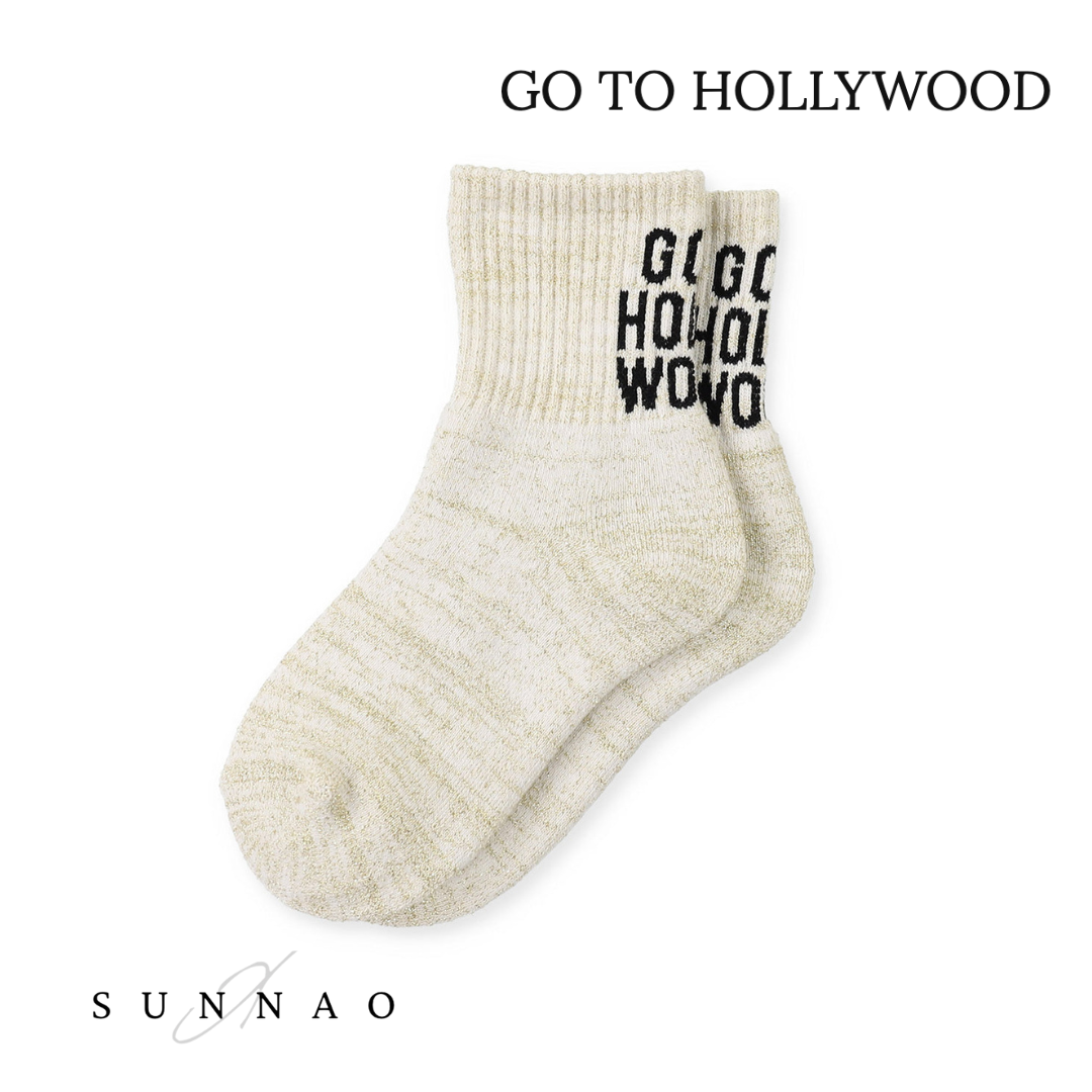 <Go To Hollywood> GO2 Glitter Socks - White