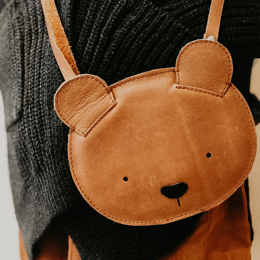 <Donsje>Britta Classic Purse - Bear