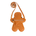 Load image into Gallery viewer, <donsje> Britta Exclusive Purse - Gingerbread</donsje>
