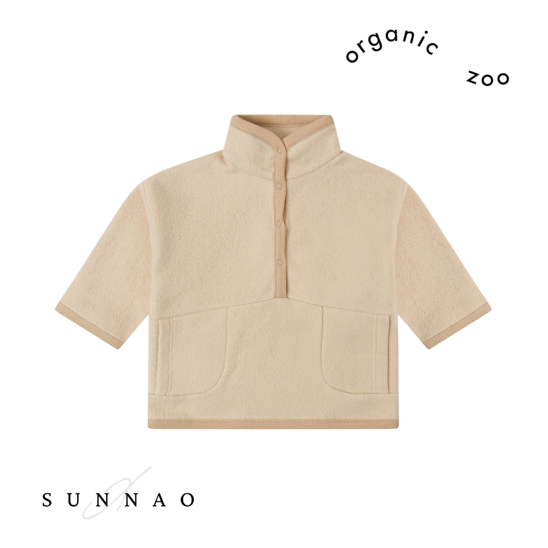 <Organic zoo>Warm Sand Fleece Sweater（1-4Y）