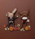 Load image into Gallery viewer, <Main Sauvage>Bunny knit toy - skeleton costume
