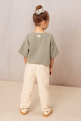 Gallery viewerに画像を読み込む, 【予約／送料無料】<STUDIO BOHEME PARIS> BLOUSE THELME - GREEN GREY（12M-8Y）
