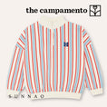 Gallery viewerに画像を読み込む, <The Campamento> Bicolor Stripes Sweatshirt
