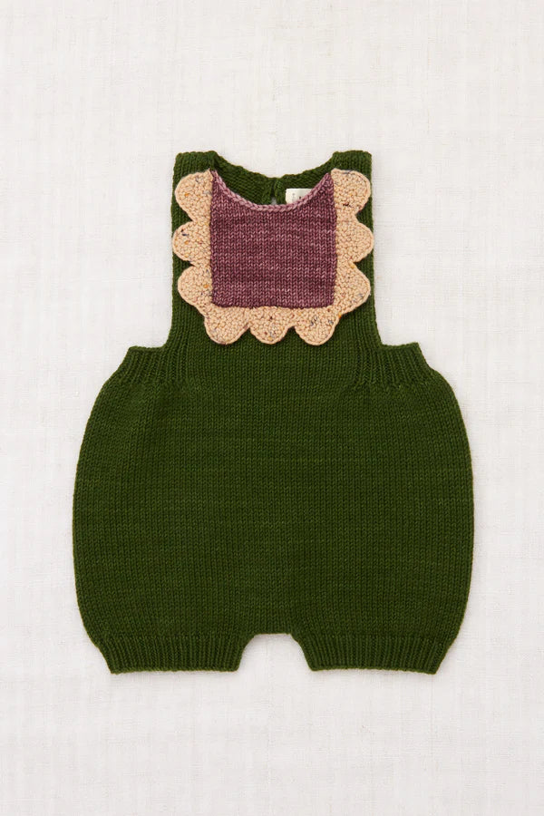 <Misha&Puff>Scallop Bib Romper（12M-24M）