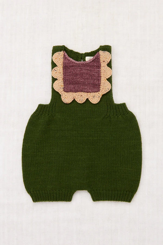 <Misha&Puff>Scallop Bib Romper（12M-24M）