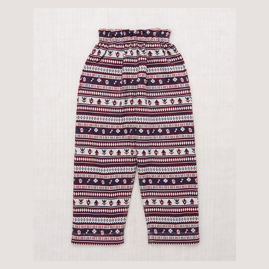 <Misha&Puff>Camp Pants - Fig Dacha Stripe（2-8Y）