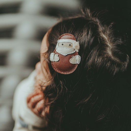 <donsje> Wonda Hairclip - Santa</donsje>