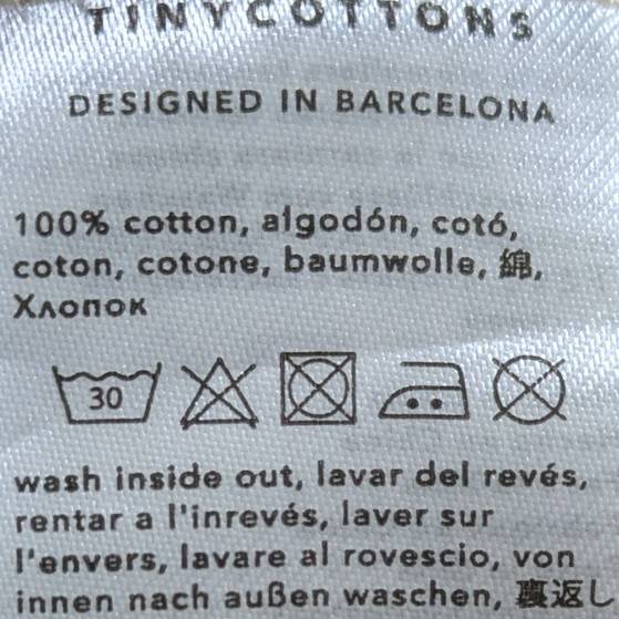 <TINYCOTTONS>READERS TEE（2-8Y）