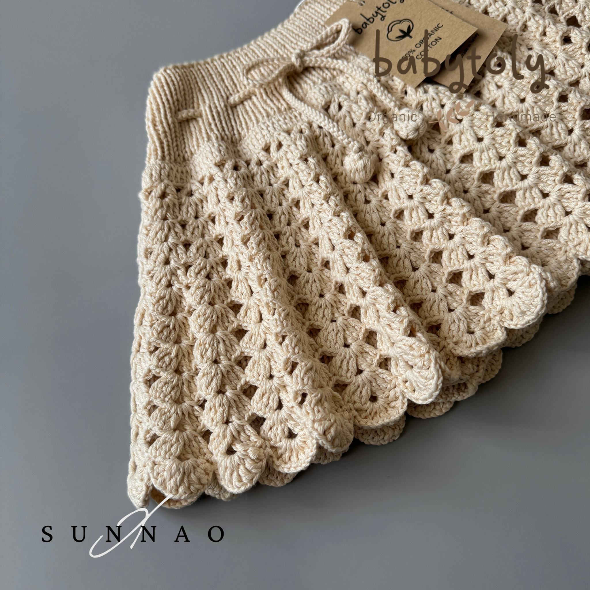 <Babytoly>CAMILLE SKIRT - NATURAL