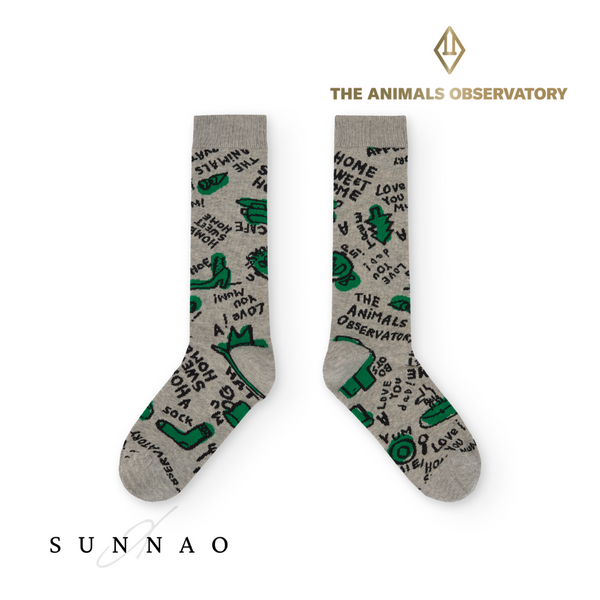 <the animals observatory> Worm Kids Socks