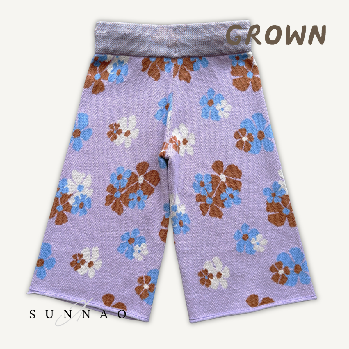 <GROWN> Organic Fields Knit Flares