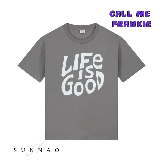 <CALL ME FRANKIE>LIFE IS GOOD T-SHIRT（1-8Y）