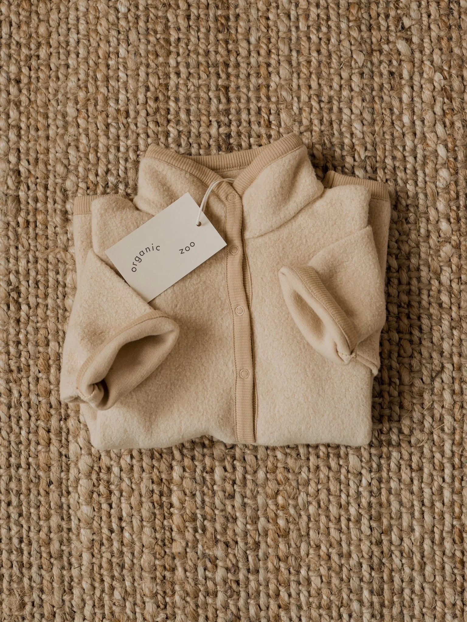 <Organic zoo> Warm Sand Fleece Sweater
