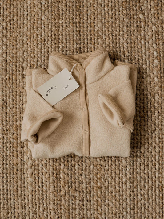 <Organic zoo> Warm Sand Fleece Sweater