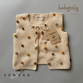 Gallery viewerに画像を読み込む, <Babytoly>Sunnao×Babytoly - Popcorn Vest - BROWNISH
