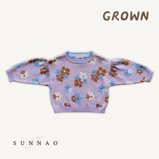 <GROWN> Organic Fields Knit Pull Over
