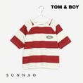 Gallery viewerに画像を読み込む, <Tom & Boy>Big Striped T-shirt(2-8Y)
