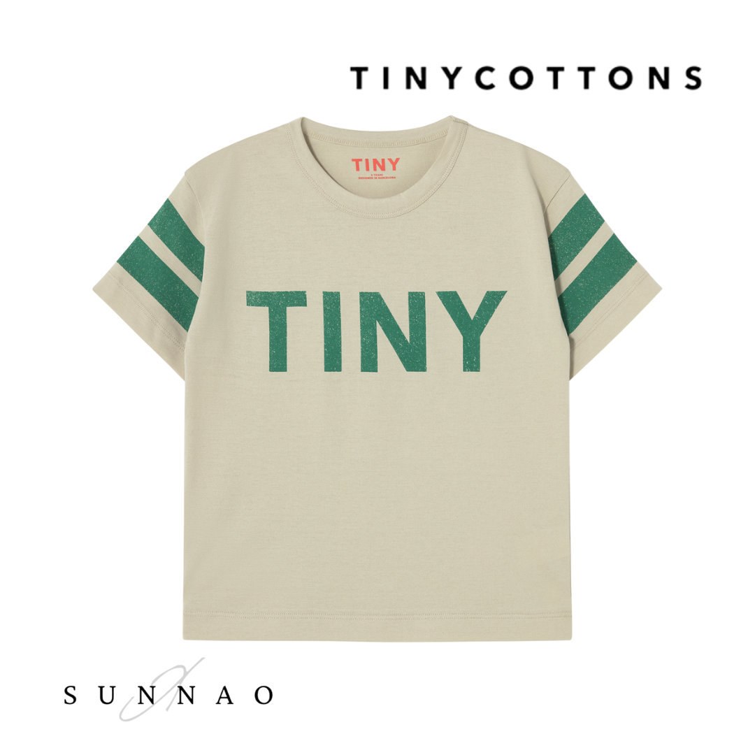 <TINYCOTTONS> STRIPES LOGO TEE（2-8Y）