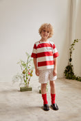 Gallery viewerに画像を読み込む, <Tom & Boy>Big Striped T-shirt(2-8Y)
