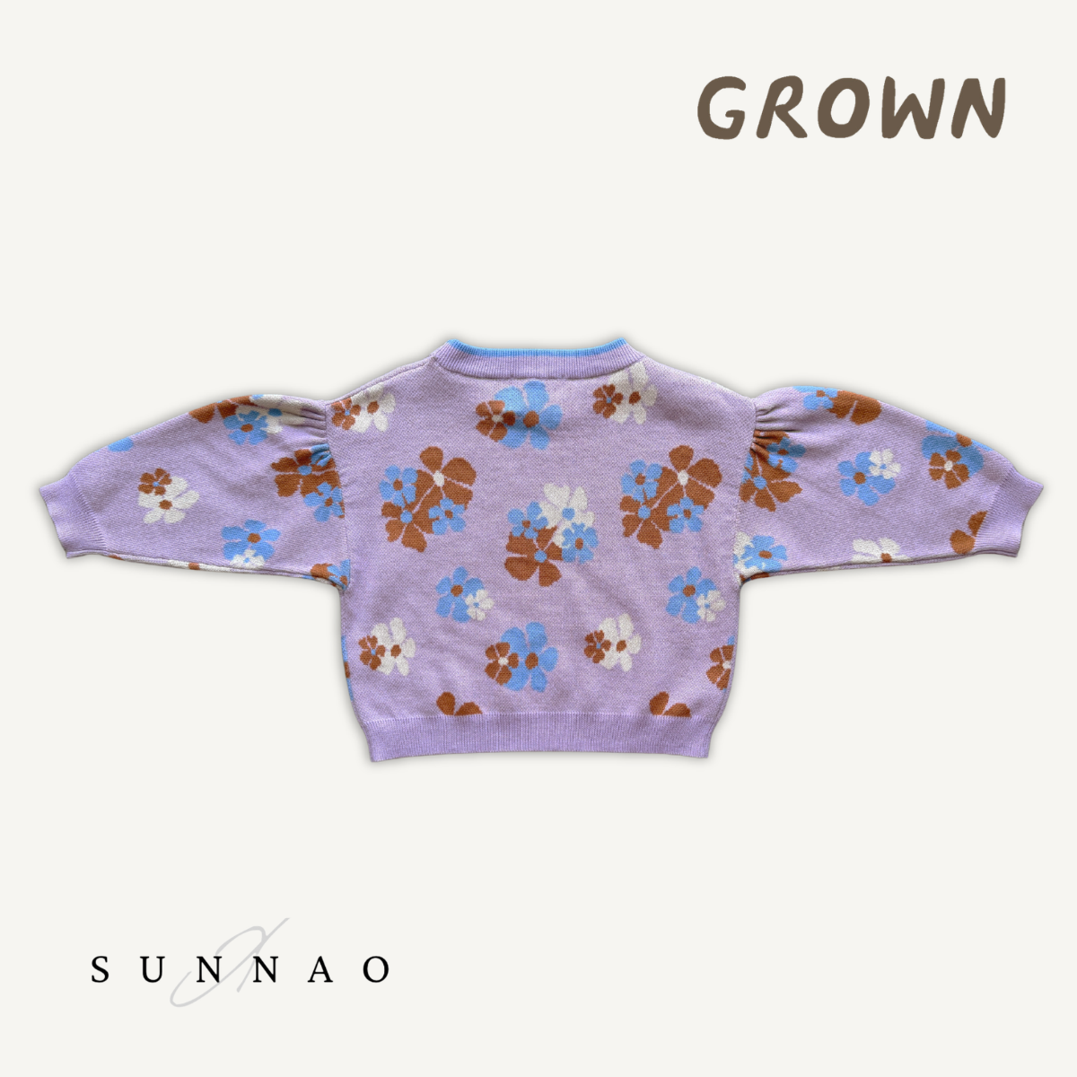 <GROWN> Organic Fields Knit Pull Over