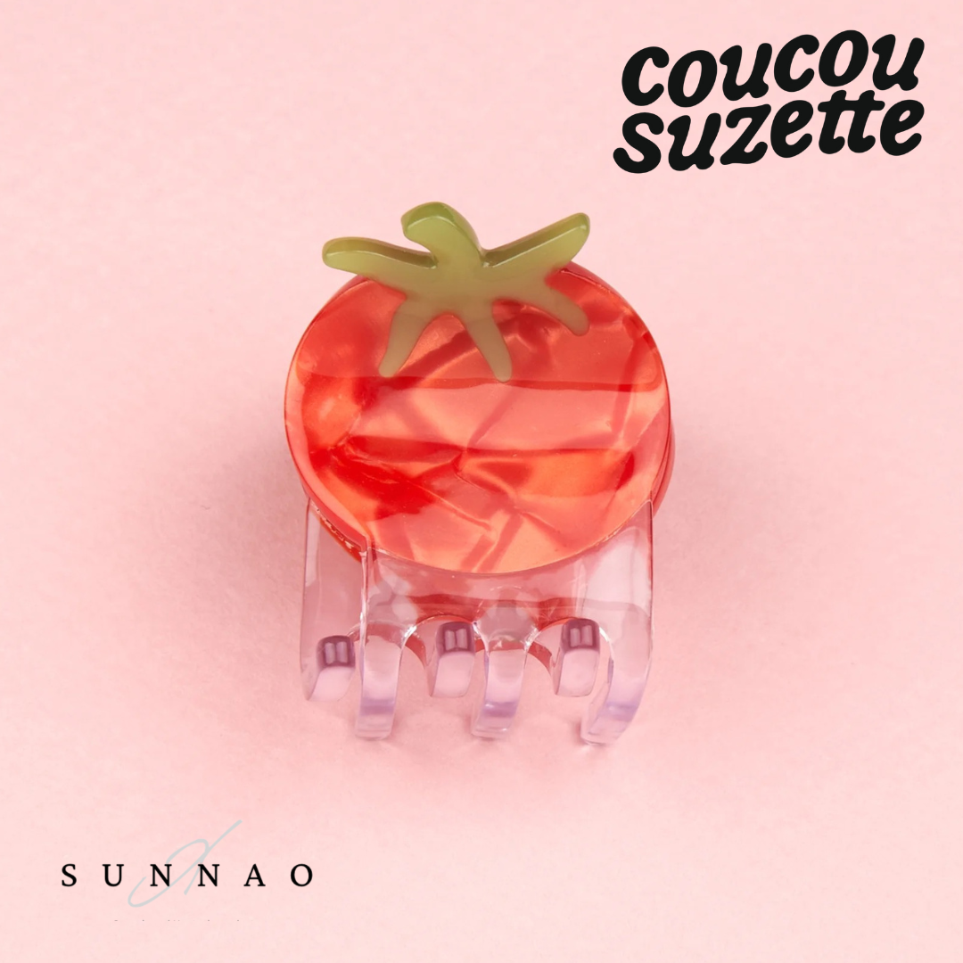 <COUCOU SUZETTE> CHERRY TOMATO MINI HAIR CLAW