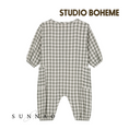 Gallery viewerに画像を読み込む, 【予約／送料無料】<STUDIO BOHEME PARIS> JUMPSUIT BIG PAPI - GINGHAM（12-36M）
