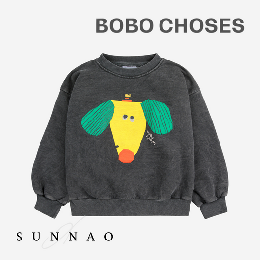 <BOBO CHOSES>Happy dog Sweat shirt（2-7Y）