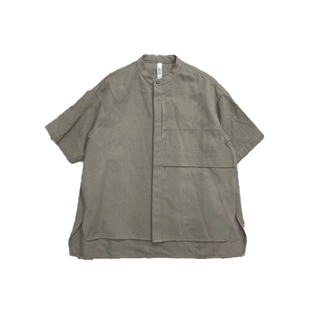 <Moun ten.>c/hemp S/S shirt（110-140）